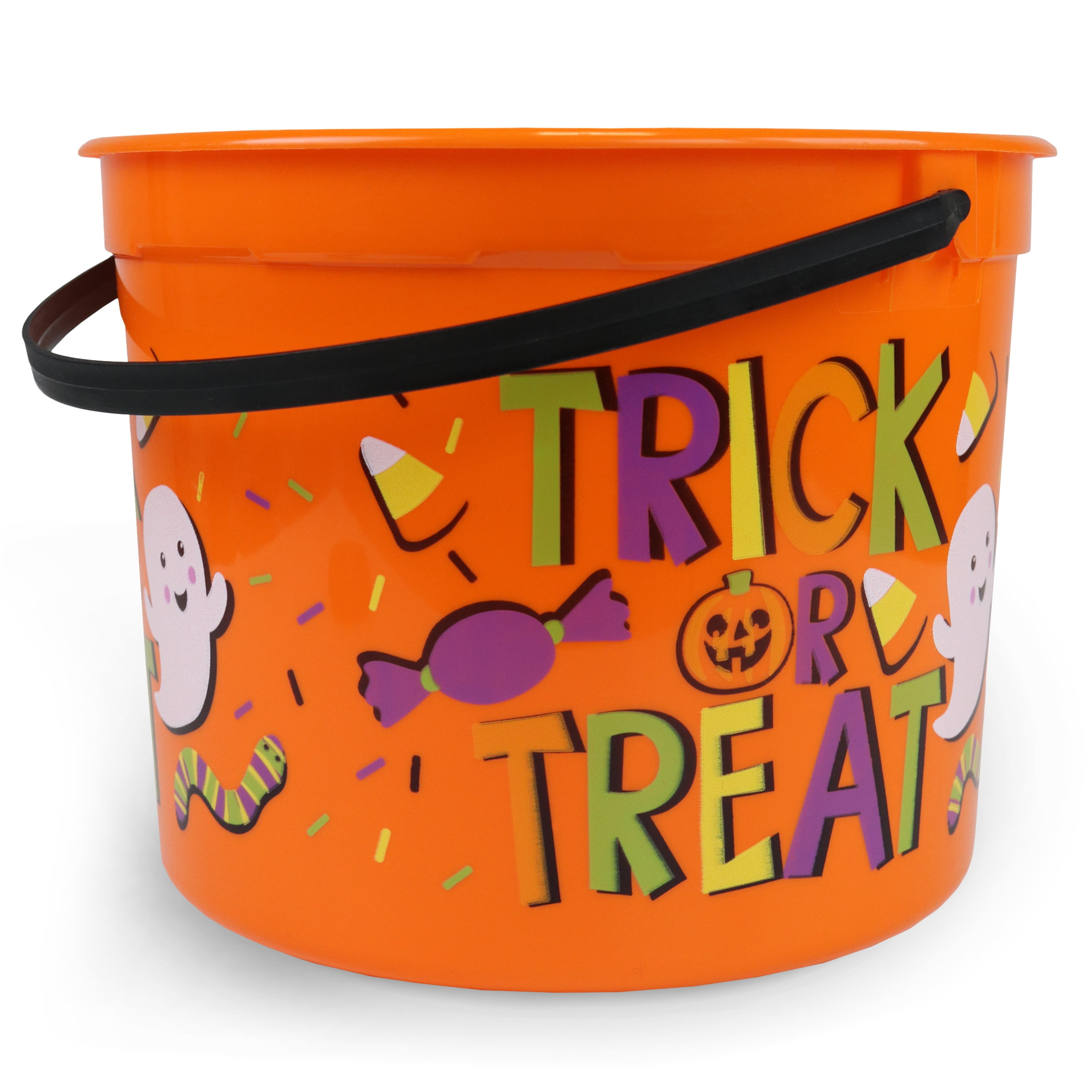 HALLOWEEN Bucket, Trick or Treat, 5 Quart