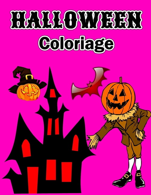 HALLOWEEN Coloriage: livre de coloriage Halloween, coloriage pour ...