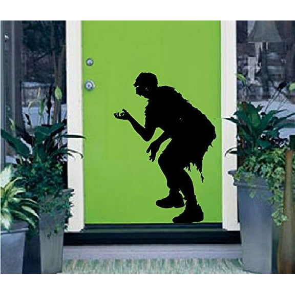 HALLOWEEN DECOR ~ Zombie # 4 " Candy little Girl?" ~ Wall or Window Halloween Decal,: 20" x 30 THESE ARE NOT WINDOW CLINGS