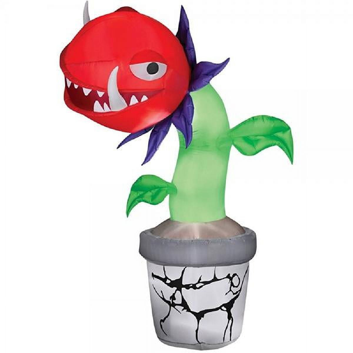 HALLOWEEN INFLATKLE 7' EVIL VENUS FLY TRAP MAN EATING PLANT
