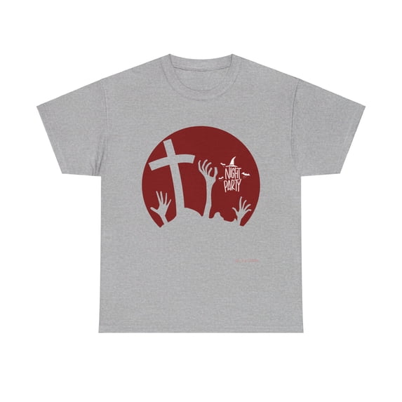 HALLOWEEN NIGHT PARTY Unisex Heavy Cotton Tee