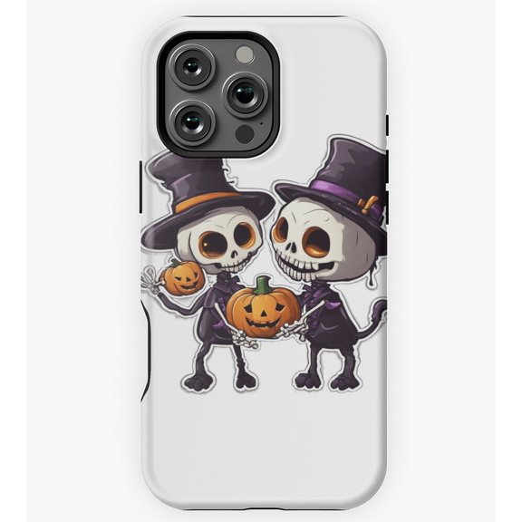HALLOWEEN PARTY SKELETON 3 GA9190 Phone Case for iPhone 11 to 17 Pro Max