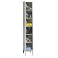 thumbnail image 1 of HALLOWELL Box Lockr,Clrview,1 Wide, 6 Tier,Prchmn USVP1258-6PT, 1 of 1