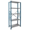 thumbnail image 1 of HALLOWELL H5710-2407PB Metal Shelving Unit, 24"D x 48"W x 87"H, 5 Shelves, Steel, 1 of 1