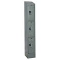 thumbnail image 1 of HALLOWELL URB1258-3ASB-HG Wardrobe Locker,(1) Wide, (3) Openings, 1 of 1