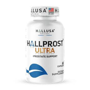 Hallusa Natural Hallprost Ultra Prostate Health Supplement, 60 Capsules, 810mg Saw Palmetto Blend, Lycopene, Pygeum, Pumpkin Seed, Zinc & Vitamin E