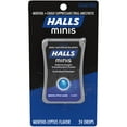 thumbnail image 1 of HALLS Minis Mentho-Lyptus Flavor Sugar Free Cough Drops, 24 Drops, 1 of 7