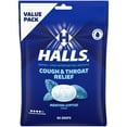 thumbnail interactive-video image 1 of HALLS Cough and Throat Relief Mentho-Lyptus Cough Drops, Value Pack, 80 Drops, 1 of 18