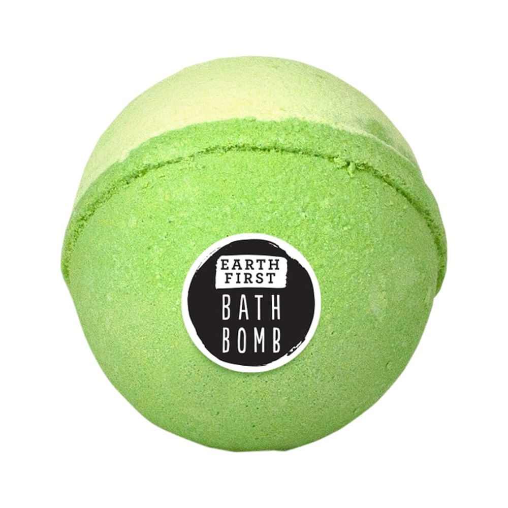 HALLU Earth First Gnome Bath Bomb Green Tea Wanderlust Scent,1 Ct