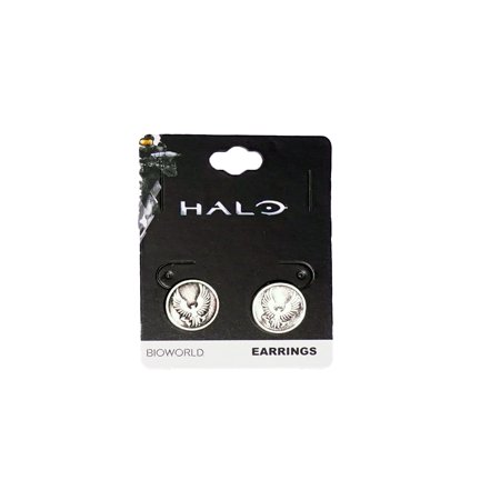 HALO 5 Video Game Stud Earrings - Bioworld 343 Microsoft Studios