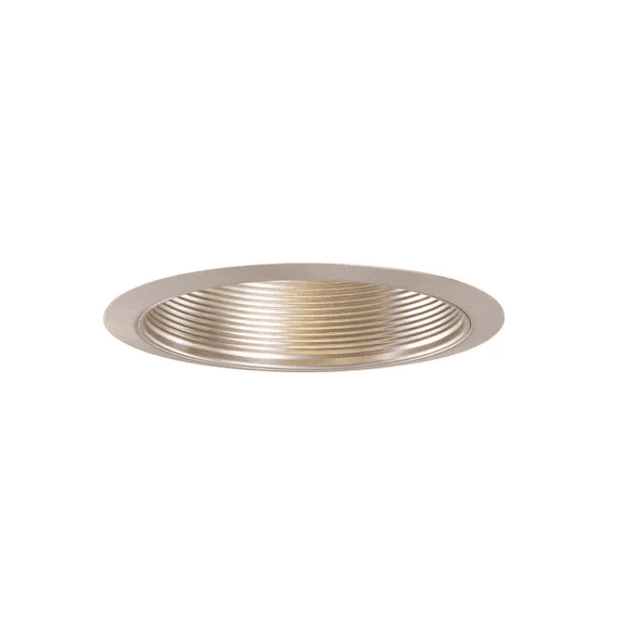 HALO 5001 Series 5 in. Satin Nickel Recessed Ceiling Light Baffle Splay Trim