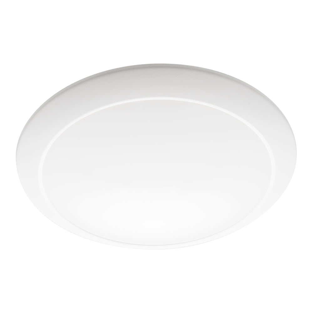 White Circular LED Indoor Ceiling Light with Remote Control