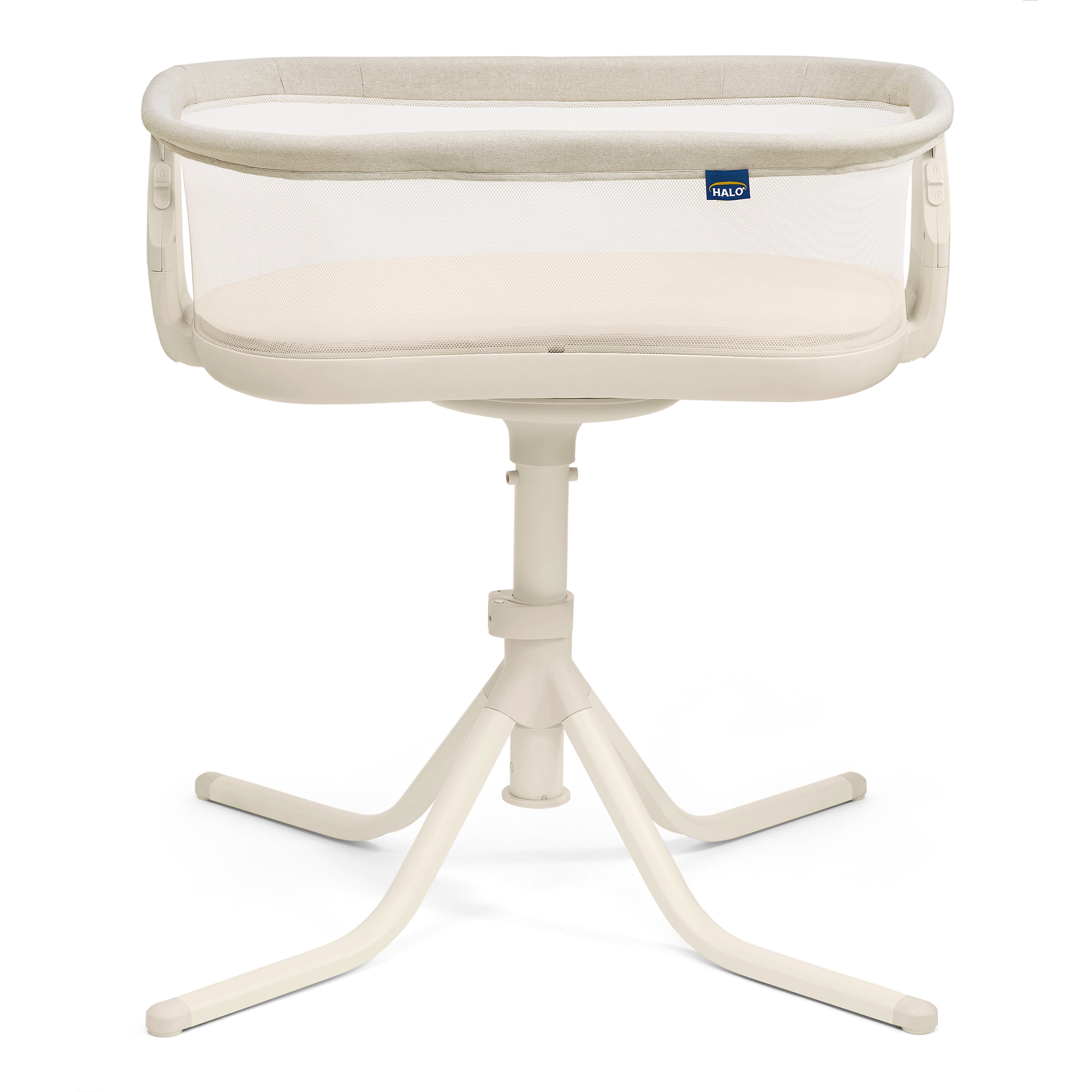 HALO BassiNest Swivel Sleeper 4.0 Signature, Baby Bassinet, Oat