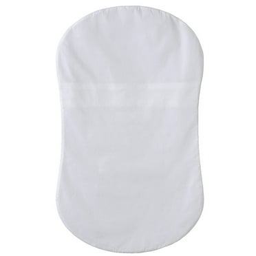 HALO Bassinest - Baby Bassinet Swivel Sleeper Fitted Sheet - White
