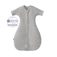 thumbnail image 1 of HALO Easy Transition SleepSack Wearable Blanket,100% Cotton, Gray Heather, Medium, 1 of 10