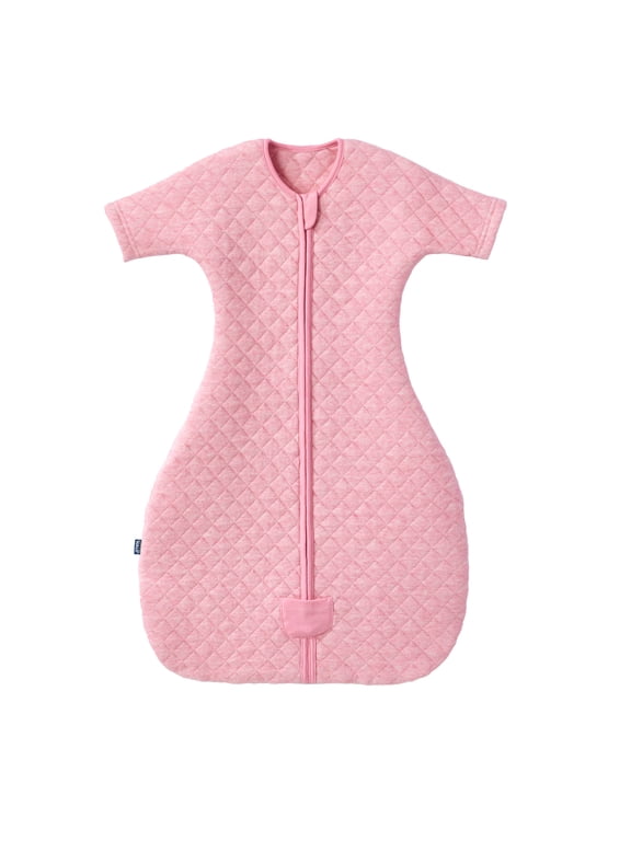 Easy Transition SleepSack Wearable Blanket, TOG 1.5, Heather Pink, Girls, Small, 3-6 Months