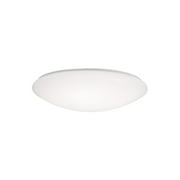 HALO FM 11 Inch White Round Integrated LED Flush Mount Light with Selectable Color Temperature 3000K-5000K