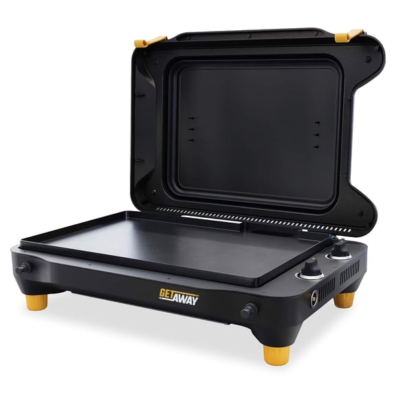 Halo Getaway 2-Zone Portable Griddle with Elevate Lid