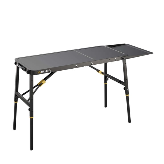 HALO Getaway Portable Folding Table with 52 in. Surface and 100 lb Weight Capacity