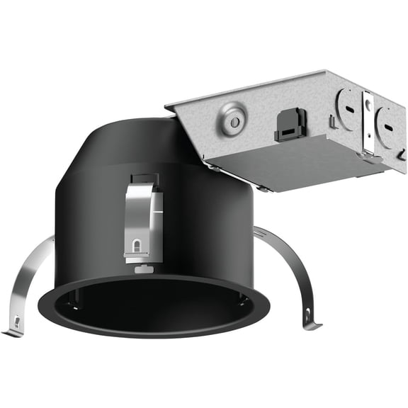 HALO H245RICAT IC, Ultra-Shallow, Raw Finish Recessed Housing, 4" — Residential Use, Standard Application