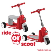 HALO Jr Lil Switch 2 in 1 Rider Scooter for Ages 1+