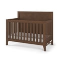 thumbnail image 1 of HALO Kieran 4-in-1 Convertible Crib, Herringbone Panel Design, 2 Mattress Heights, Toasted Chestnut, 1 of 8