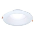 thumbnail image 1 of HALO LTB 6-inch Selectable CCT (3000K-5000K) Integrated LED, White Recessed Light, Dimmable Retrofit Trim, 1 of 6