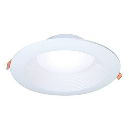 HALO LTB 6-inch Selectable CCT (3000K-5000K) Integrated LED, White Recessed Light, Dimmable Retrofit Trim