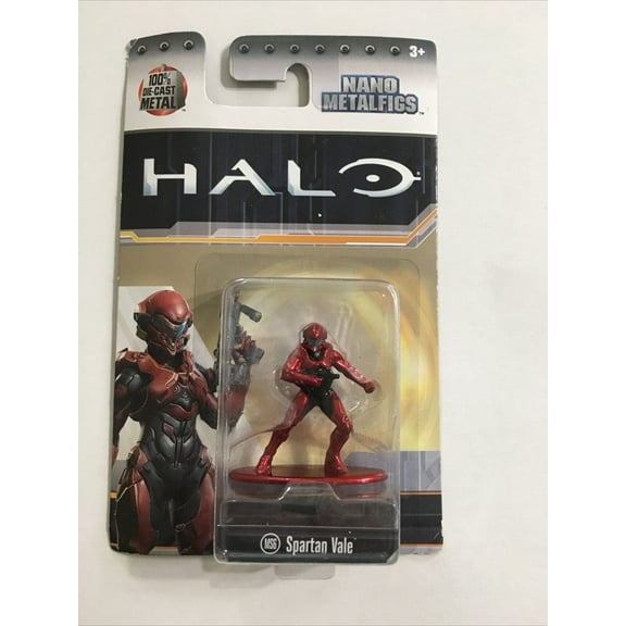 Halo Nano Metalfig MS6 Spartan Vale Collectible Metal Action Figure