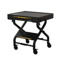 HALO Outdoor Grill Cart for Countertop Appliances, Collapsible Design with Storage Drawer
