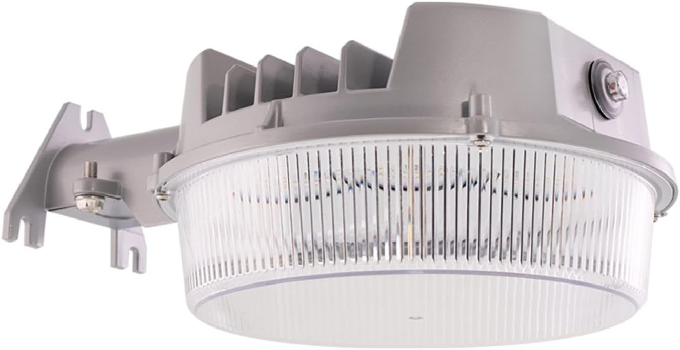 Halo 40.7W Dusk to Dawn Hardwired LED Gray Area Light