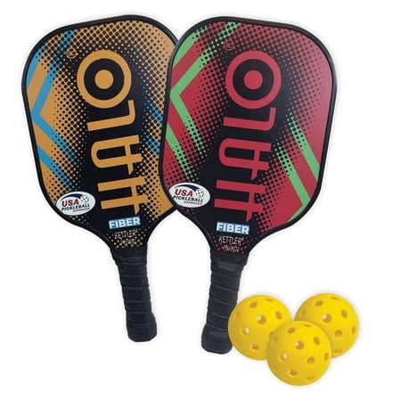 HALO PBH2622 HALO Fiber Tech Pickleball Set