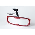 thumbnail image 1 of HALO-R REAR VIEW MIRROR W/BEZEL - 1.625" ROUND TUBE, 1 of 1