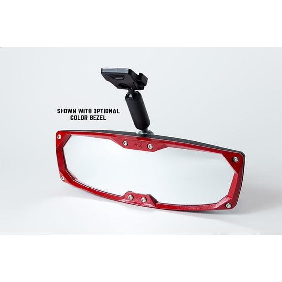 HALO-R REAR VIEW MIRROR W/BEZEL - 1.625" ROUND TUBE