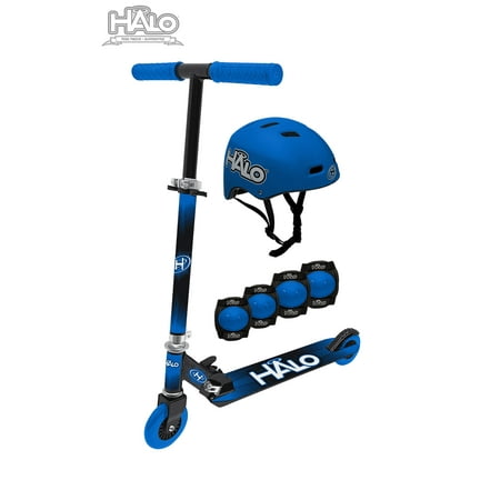 HALO Rise Above 6-Piece Scooter Combo Set - Blue