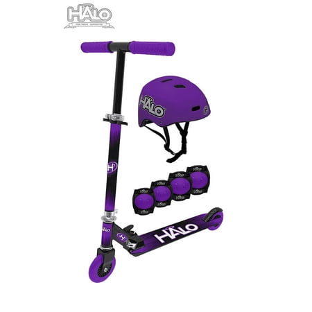 HALO Rise Above 6-Piece Scooter Combo Set - Purple