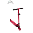 thumbnail image 1 of HALO Rise Above Chrome Premium Inline Scooter - Red - 220 lbs Max Weight, Foldable, Height Adjust, 1 of 3