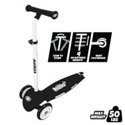 HALO Rise Above Select 3 Wheel Scooter - Black - 50lbs Max Weight - Unisex - 2+