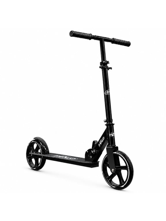 Supreme Big Wheel (8") Scooter - Black - Adults and Kids - Unisex