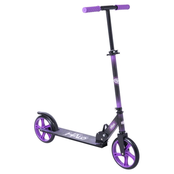 HALO Rise Above Supreme Big Wheel Scooter - Purple - Designed for All Riders (Unisex) - 8" Wheels