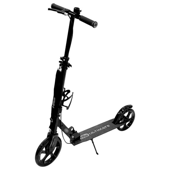 HALO Rise Above Ultimate Commuter Scooter - Black - Perfect for School or Work - 12+