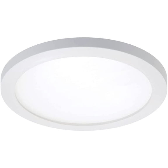 HALO Surface Mount LED Recessed Light - Selectable CCT, Dimmable - 6 Inch White