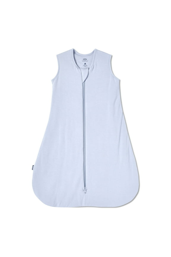 SleepSack SuperSoft wearable blanket - bamboo viscose, Blue Fog, Medium, 6-12 Months, Boy