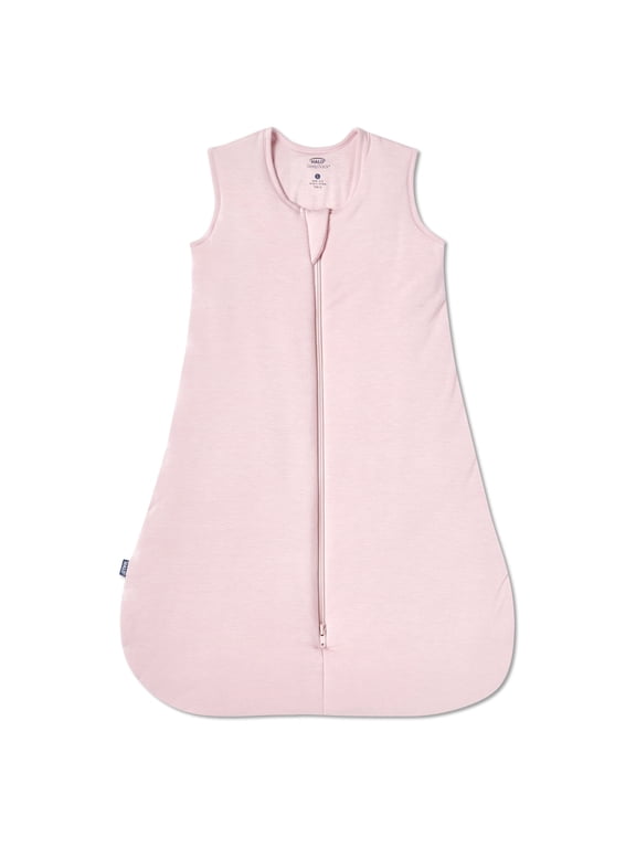 HALO SleepSack SuperSoft wearable blanket - bamboo viscose, Dusty Pink, Medium, 6-12 Months, Girl