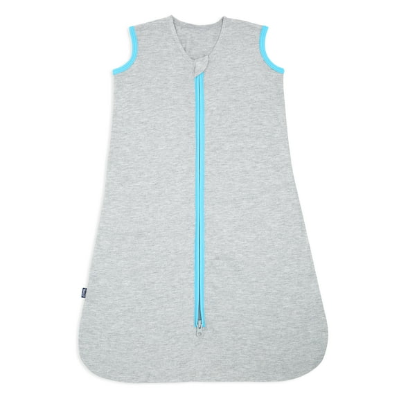 HALO SleepSack heather grey/aqua ideal temp-M