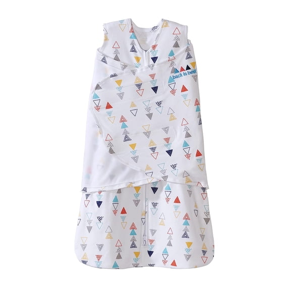 HALO SleepSack heather grey/aqua ideal temp-S