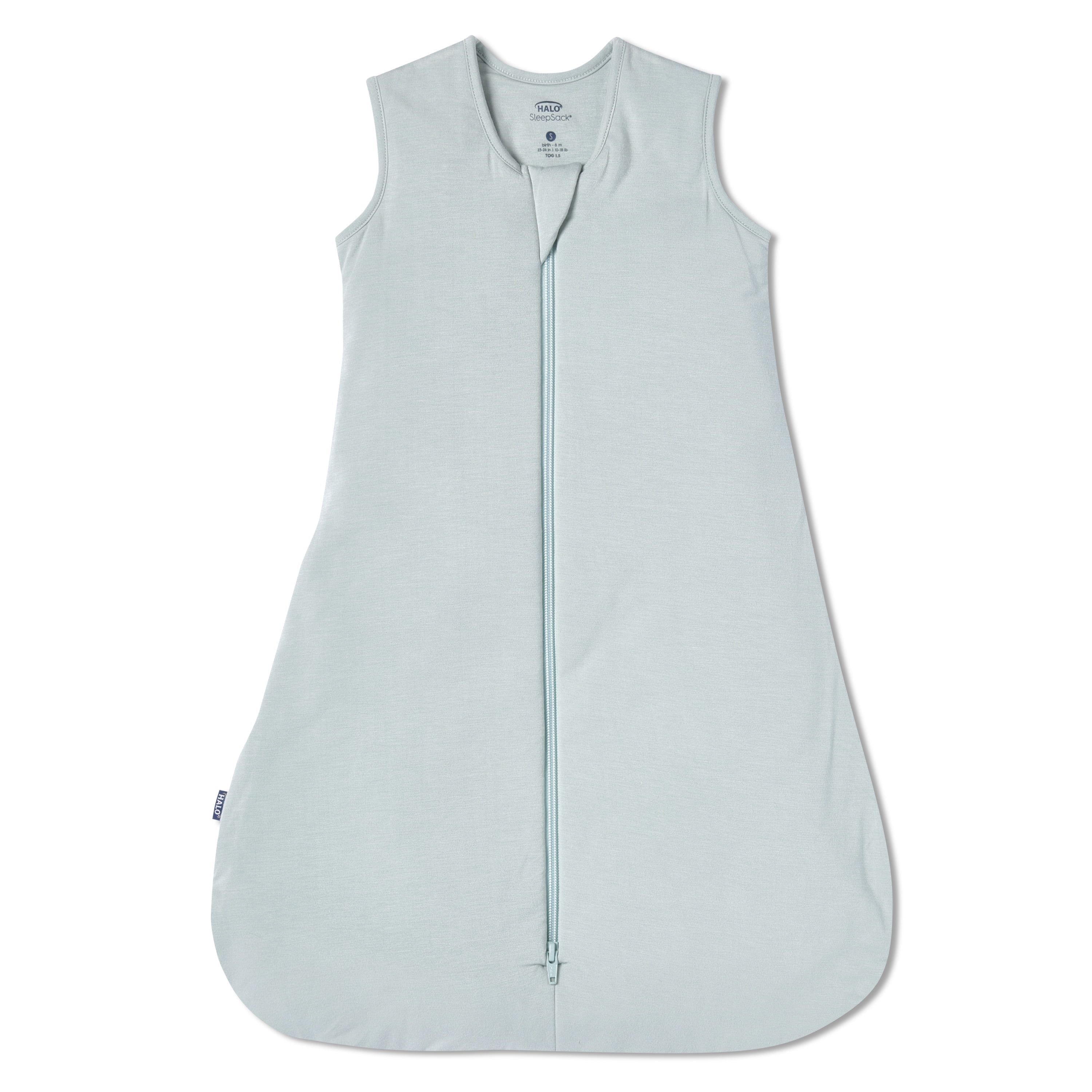 HALO SleepSack SuperSoft Wearable Blanket, Bamboo Viscose,Calm Sage, Unisex, X-large, 18-24 Months