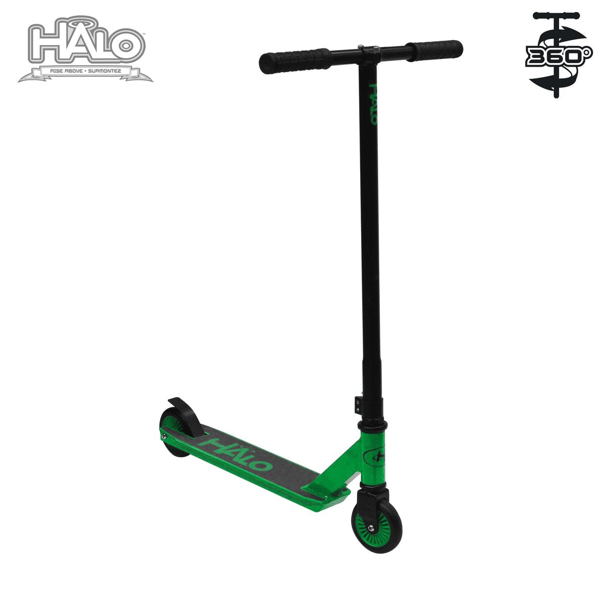 HALO Supreme Stunt Scooter - Green