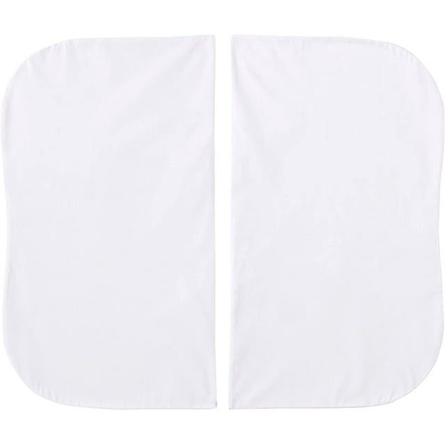 HALO Twin Bassinest Sheets, White, 2 per pack