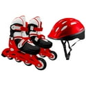 3-Piece Halo Rise Above Jr. Adjustable Inline Skates Combo Set
